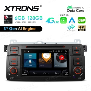 Radio BMW E46 Android 7 cali Snapdragon 665 6GB/128GB 