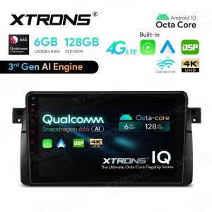 Radio BMW E46 Android 9 cali Snapdragon 665 6GB/128GB.
