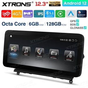 Radio  Mercedes C-klasa W204 12.3 cala NTG-4.0 4GB/64GB Android 12
