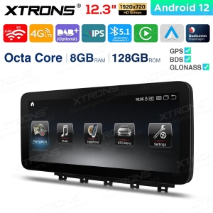 Radio Nawigacja 12.3 cala Mercedes GLK  X204 NTG 4.0 2008-2012r  8GB/128GB