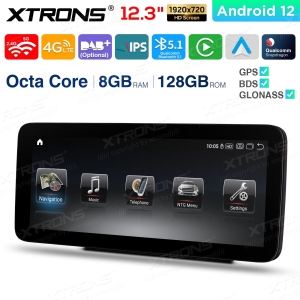 Mercedes X-Klasa (2015-2018r)  NTG 5.1-5.2 12.3 cala  8GB/128GB Android 12
