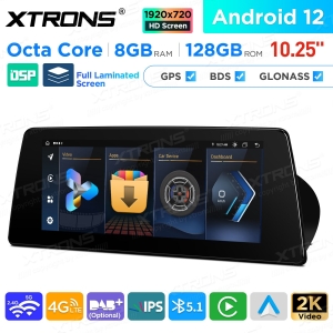 Radio Nawigacja BMW 3 E90/91/93/M3 2009-2012r 4 Pin LVDS  8GB/128GB z CIC