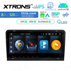 Radio Nawigacja Audi A3  8P BOSE 2003-2012r  8GB/128GB Android 12 8.8 cala  