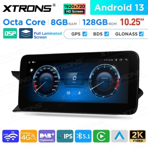 Radio Nawigacja Mercedes C-klasa W204 (2011-2014r)  8GB/128GB Android 12