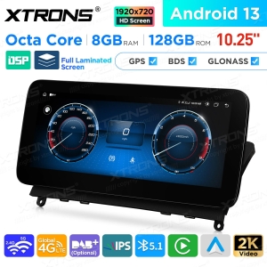 Radio Nawigacja Mercedes C-klasa W204 (2007-2010r)  8GB/128GB Android 12