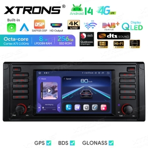 Radio BMW E39 Android 7 cali Snapdragon 665 8GB/256GB HDMI-DTS