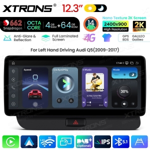 Radio Nawigacja Audi Q5(2009-2017r) Audi Multimedia   12.3 cala 4GB/64GB