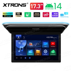 Monitor podwieszany  17.3 Cala Xtrons  Android 8 rdzeni 4/64 GB