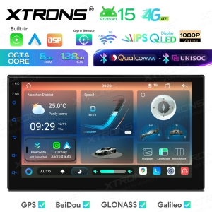 Radio 2Din Android 14  7 cali 8GB/128GB Optyka-4G-Wifi